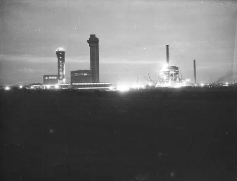An Exterior View Of Sellafield Nuclear Reprocessing Site Close To The Village Of Stock Photos