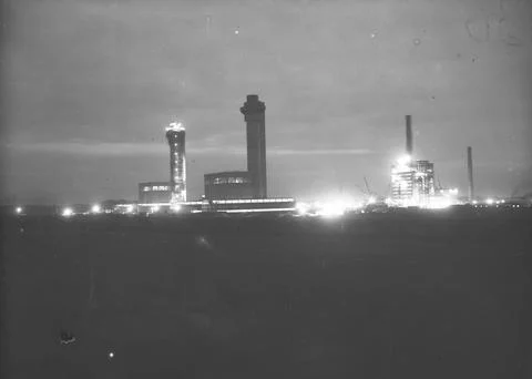 An Exterior View Of Sellafield Nuclear Reprocessing Site Close To The Village Of Stock Photos