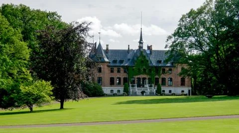 Exterior view to Sofiero palace ,Helsingborg, Sweden Foto stock