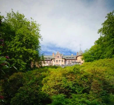 Exterior view to Sofiero palace ,Helsingborg, Sweden Foto stock