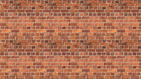 Exterior Wall Red Stock Illustration