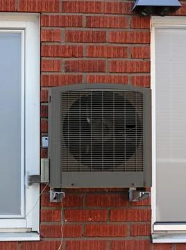 Exterior Wall Ventilation System Foto stock