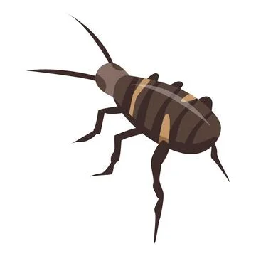 Exterminator roach icon, isometric style Stock Illustration