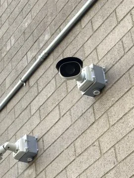 External CCTV Security camera Stock Photos