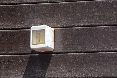 External electrical outlet Stock Photos