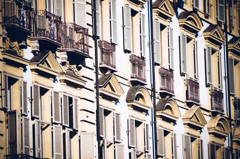 External facade of a historic building Stock Photos