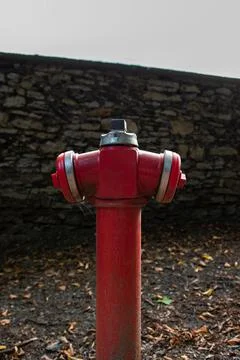 External fire hydrant for fire fighting Stock Photos