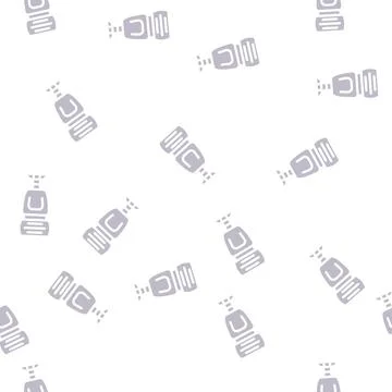 External flash glyph vector seamless pattern Stock Illustration