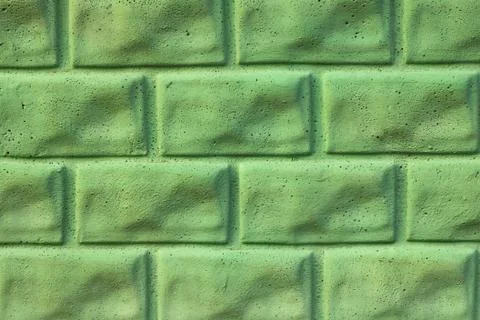 External green stone wall background Stock Photos