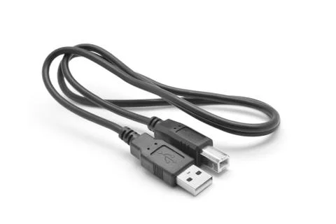 External hard disc usb cable Stock Photos