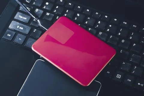 External hard disk 2.5 inch Stock Photos