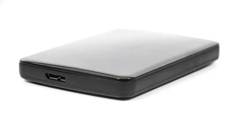 External hard disk drive Stock-Fotos