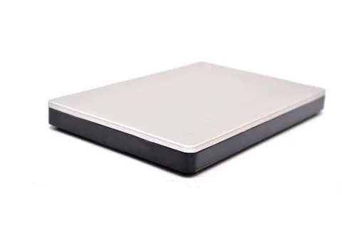 External hard drive back up isolated Stock Photos