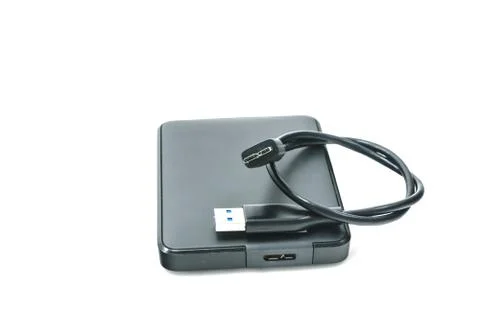 External hard drive for backup Stock Photos