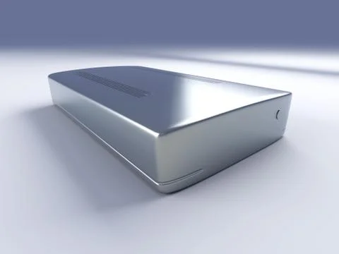 External hard drive.. Stock Illustration