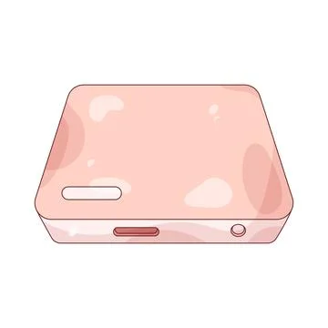 External hard drive Stock Illustration