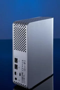 External hard drive Stock Photos