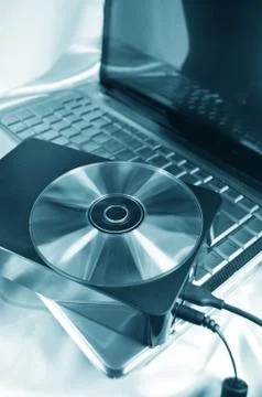External hard drive Stock Photos