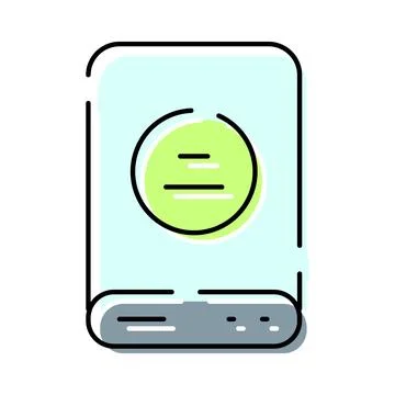 External hard drive storing digital information data backup Stock Illustration
