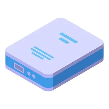 External hard drive transferring big data using usb cable with high speed 스톡 일러스트