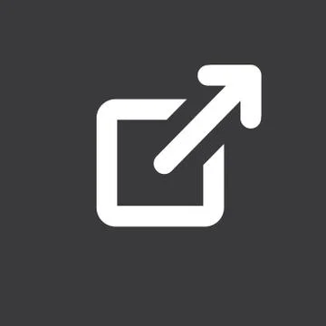 External Link Icon 스톡 일러스트