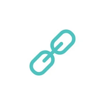 External Link Icon with image portraying a link to a different website Stock Illustration