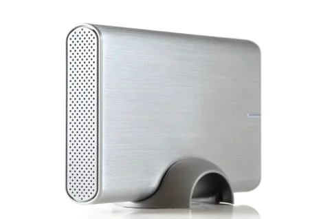 External portable hard disk drive Stock Photos