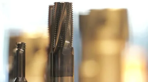 External screw threads Stock Footage 8839110