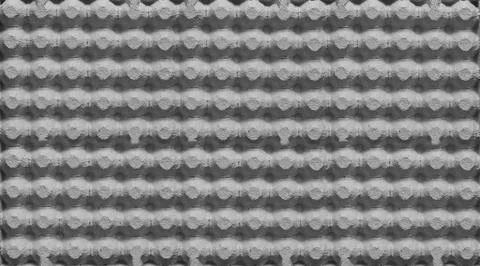 External side of chicken egg tray made of recycled paper, abstract background Stock Photos