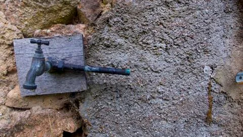 External tap Foto stock