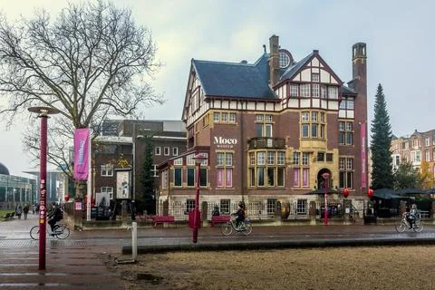 External view of the Moco Musuem Stock Photos