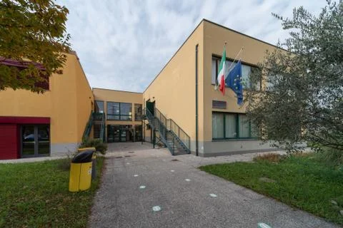 External view of school Stock Photos
