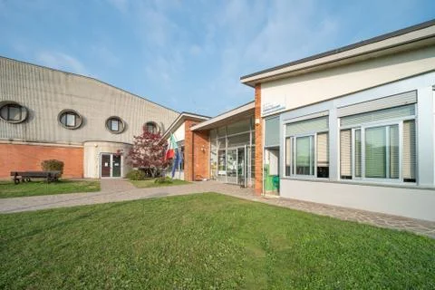 External view of school Stock Photos