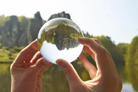 Externsteine Stock Photos