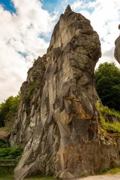 Externsteine Foto stock