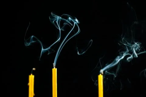 Extinct candles Stock Photos