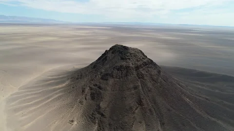 Extinct volcano in Mongolia Stock Footage 218740942