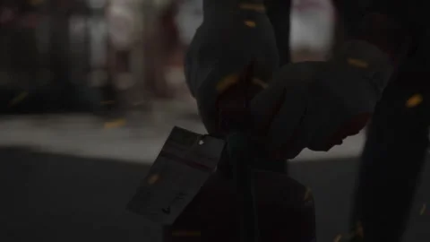 Extinguish fires Stock Footage 312760226