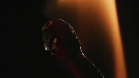 Extinguish the match Stock Footage 132485683