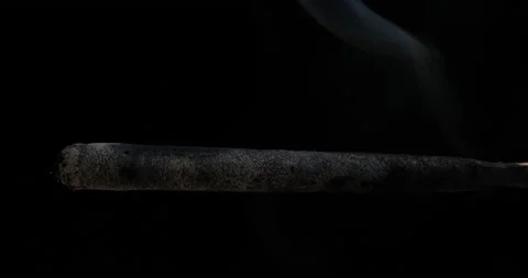 An extinguished match Stock Footage 140499947