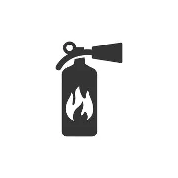 Extinguisher, Emergency Icon Illustrazione stock