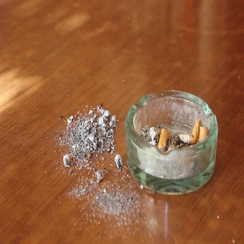 Extinguishing cigarettes Stock-Footage 69457131
