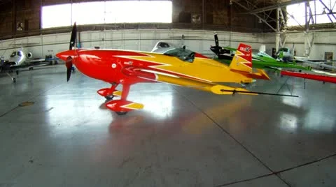 Extra Aerobatic Airplane Stock-Footage 20640020