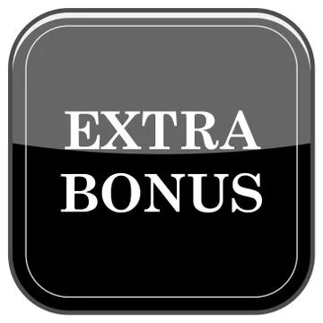 Extra bonus icon 스톡 일러스트