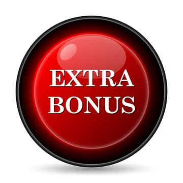  extra bonus icon. internet button on white background.. 스톡 일러스트