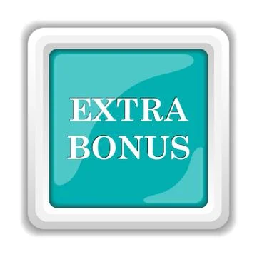 Extra bonus icon. Internet button on white background.. 스톡 일러스트