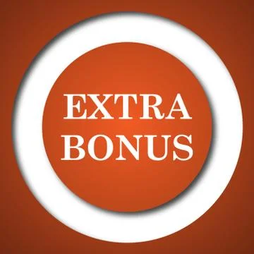 Extra bonus icon. Internet button on white background. . 스톡 일러스트