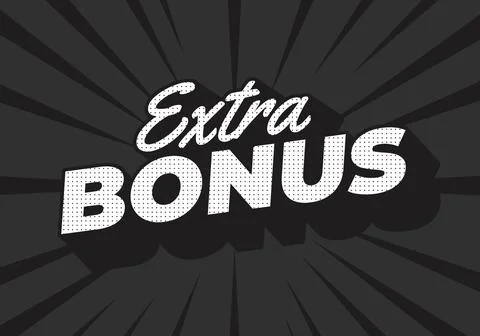 Extra bonus. Text effect in 3D style for social media or promotional ads 스톡 일러스트