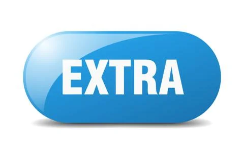 Extra button. extra sign. key. push button. 스톡 일러스트