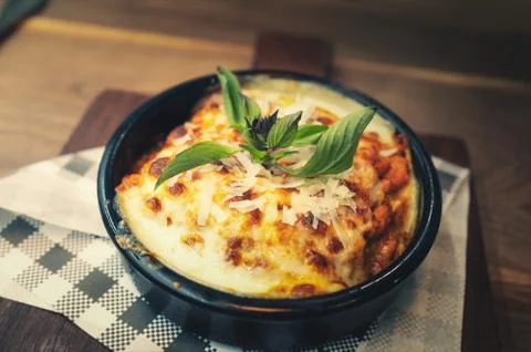 Extra Cheese Pizza on table. Stock Photos